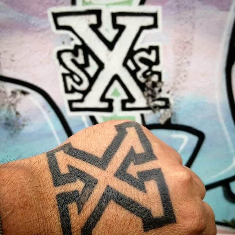 Tatuaż Straight Edge — zdjęcie 110