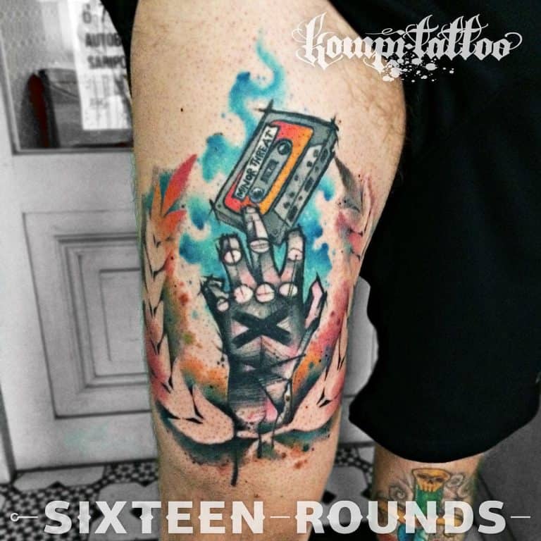 Tatuaż Straight Edge — zdjęcie 115