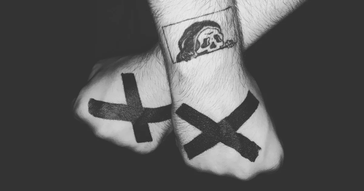 Tatuaż Straight Edge — zdjęcie 119