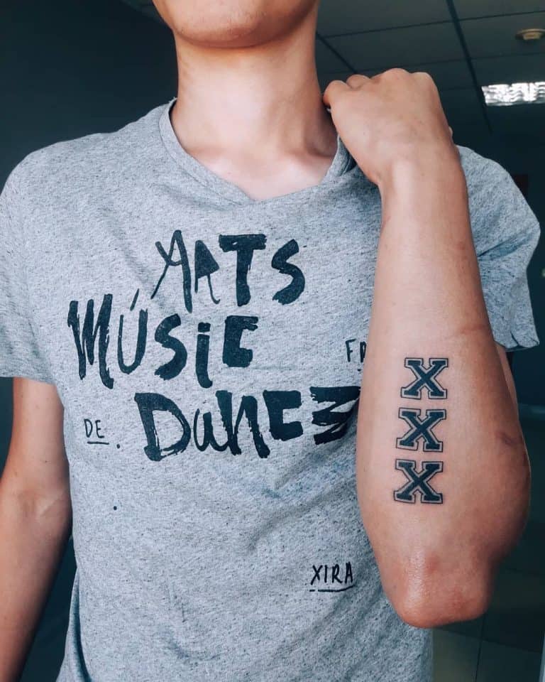 Tatuaż Straight Edge — zdjęcie 123