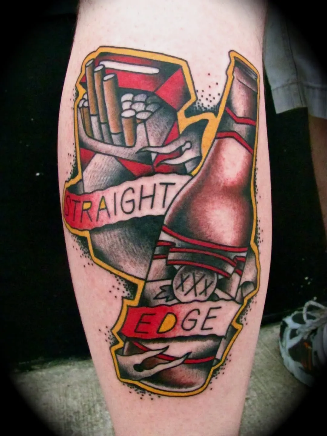 Tatuaż Straight Edge — zdjęcie 13