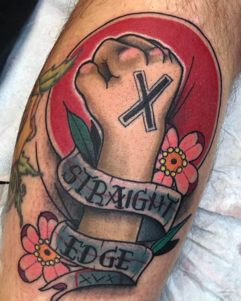 Tatuaż Straight Edge — zdjęcie 133
