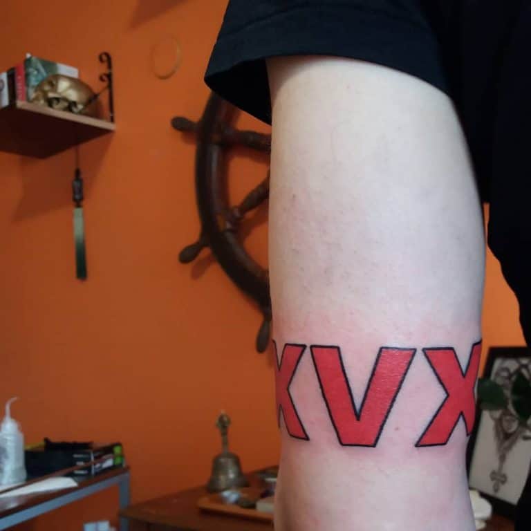 Tatuaż Straight Edge — zdjęcie 141