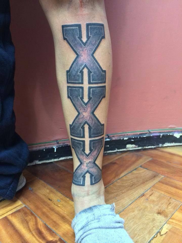 Tatuaż Straight Edge — zdjęcie 19