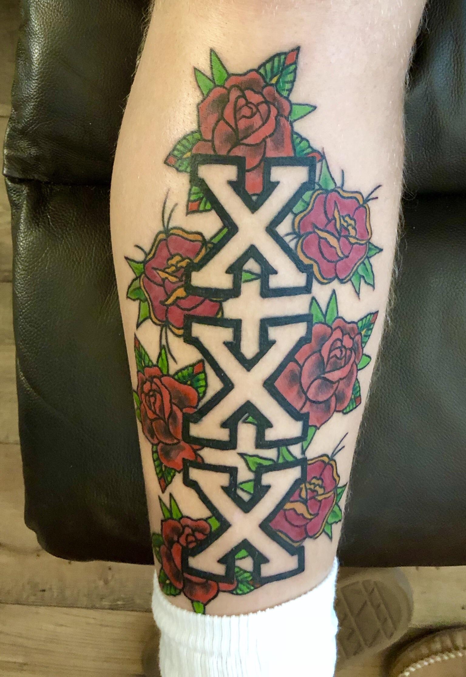 Tatuaż Straight Edge — zdjęcie 2