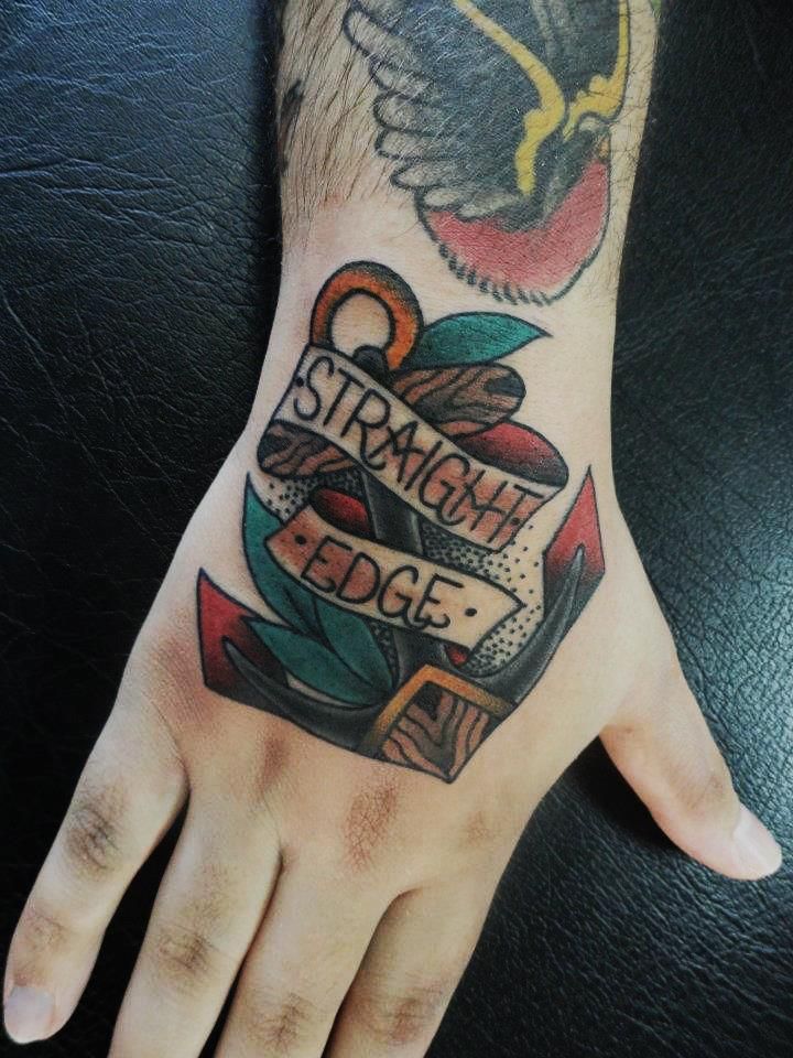 Tatuaż Straight Edge — zdjęcie 20