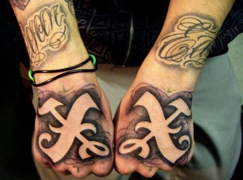 Tatuaż Straight Edge — zdjęcie 21