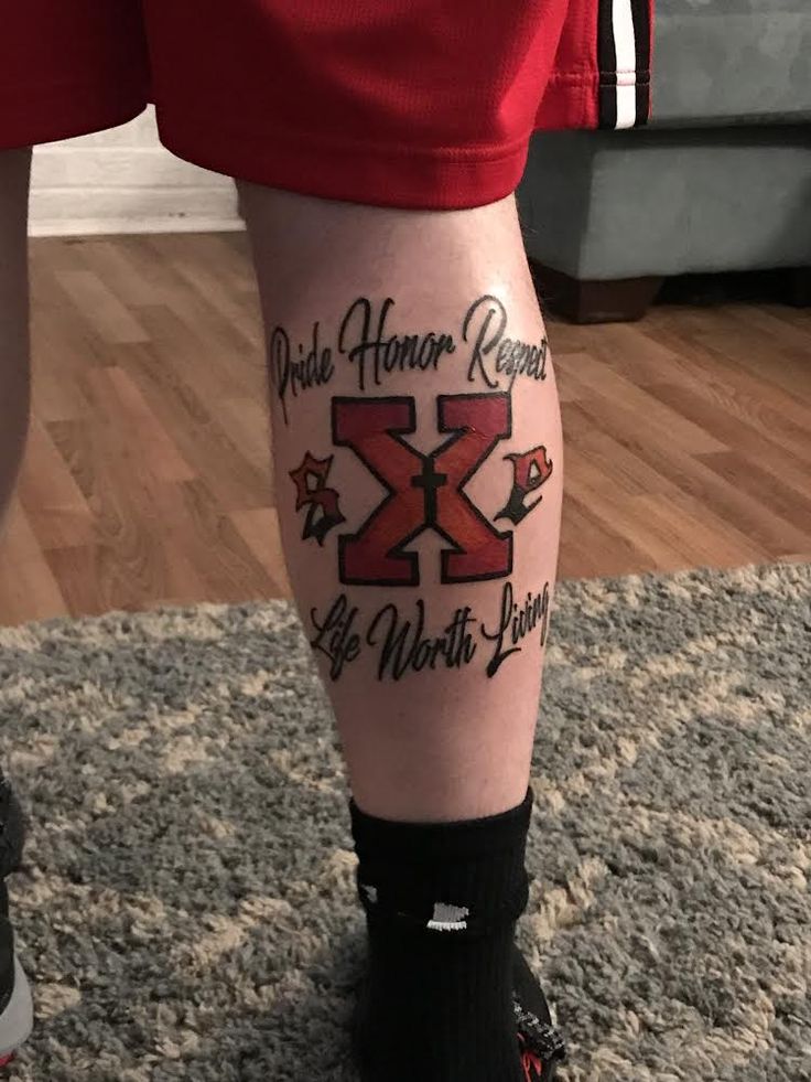 Tatuaż Straight Edge — zdjęcie 22