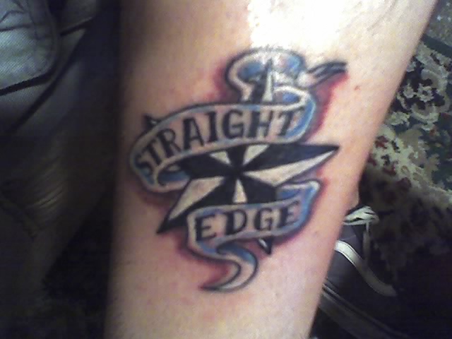 Tatuaż Straight Edge — zdjęcie 23