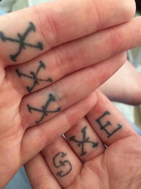 Tatuaż Straight Edge — zdjęcie 55