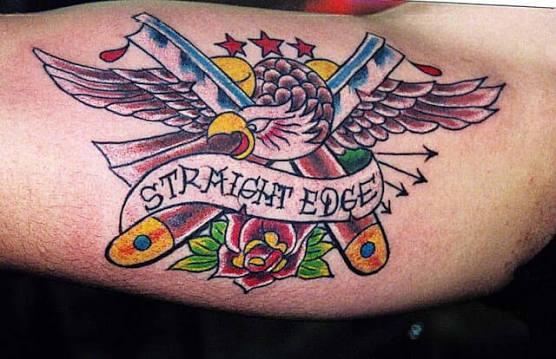 Tatuaż Straight Edge — zdjęcie 56