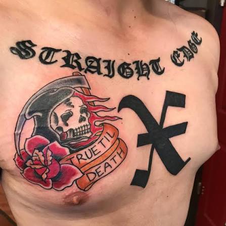Tatuaż Straight Edge — zdjęcie 58
