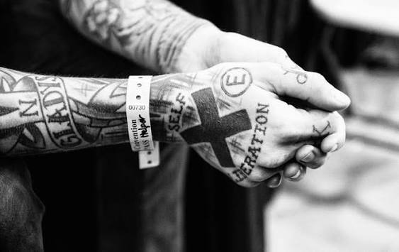 Tatuaż Straight Edge — zdjęcie 63