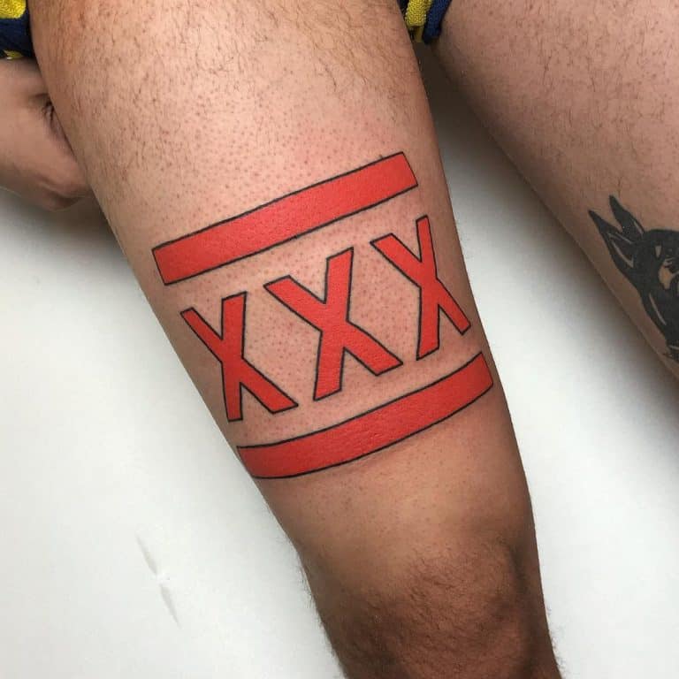 Tatuaż Straight Edge — zdjęcie 69