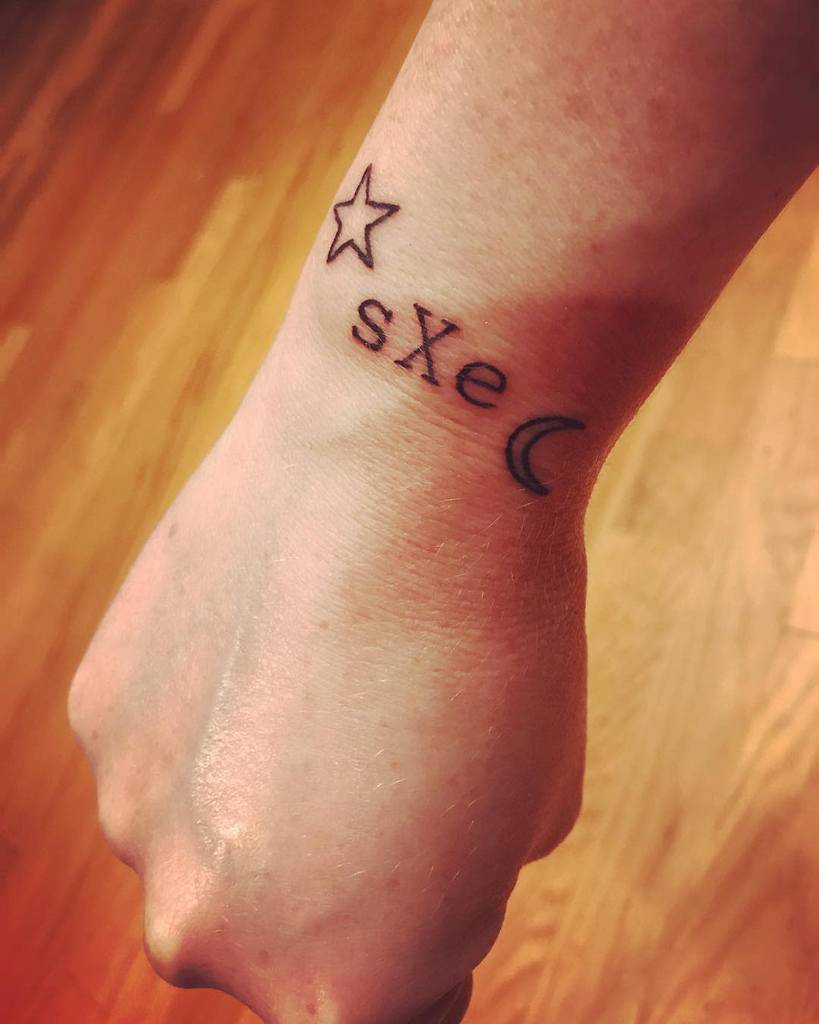 Tatuaż Straight Edge — zdjęcie 70