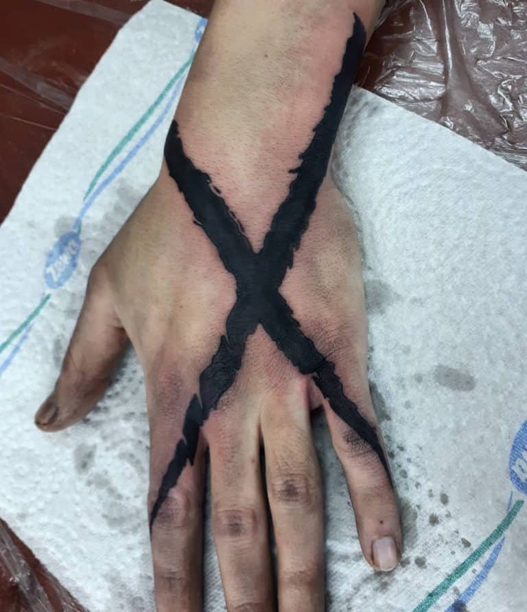 Tatuaż Straight Edge — zdjęcie 76