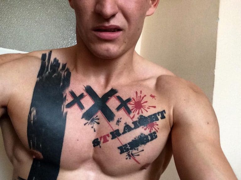 Tatuaż Straight Edge — zdjęcie 92