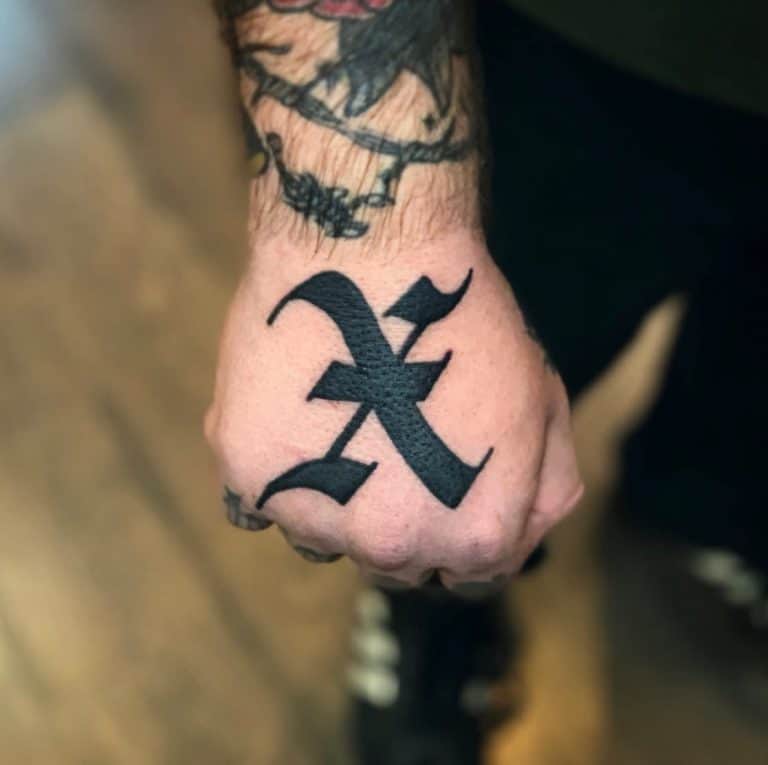 Tatuaż Straight Edge — zdjęcie 95
