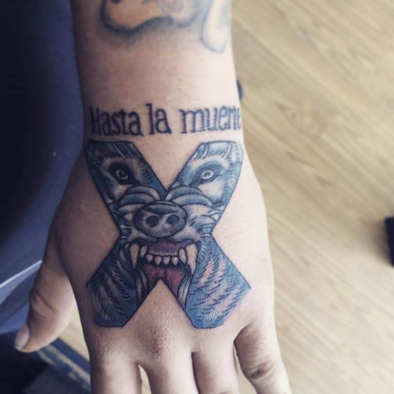 Tatuaż Straight Edge — zdjęcie 96