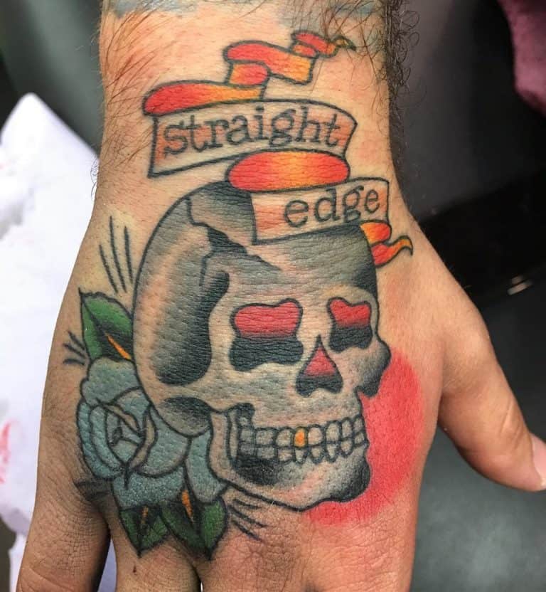 Tatuaż Straight Edge — zdjęcie 98